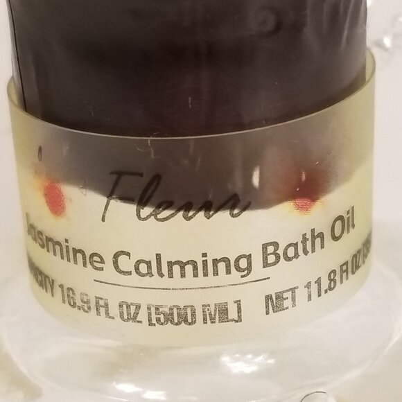 🆕️Shonfelds' Fleur Jasmine Calming Bath Oil Sand Dollar Glass Bottle - Picture 7 of 13